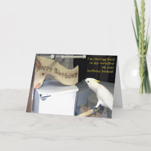 Cartão Birthday Hardwork