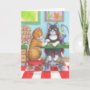 Cartão Birthday Manicure Bud & Tony Notecard