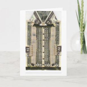 Cartão birthday money card