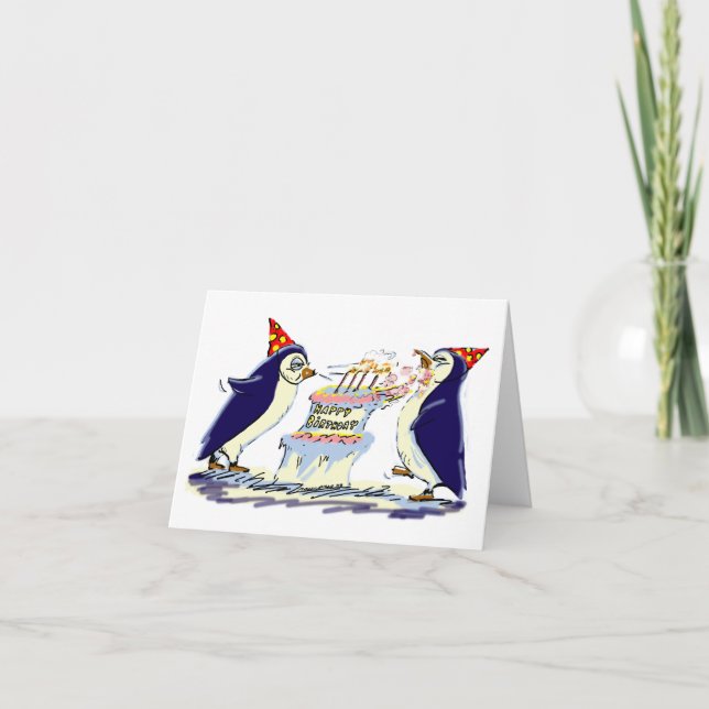 Cartão BiRtHdAy PeNgUi (Frente)