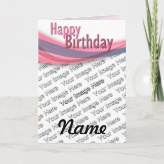 Cartão Birthday Ribbon