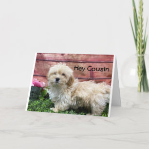 CARTÃO BIRTHDAY WISH "COUSIN" & "BEST FRIEND" CARD