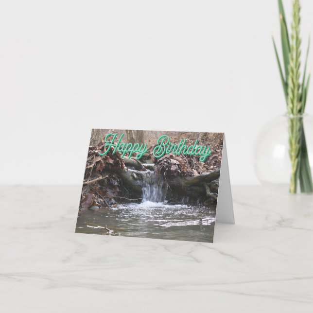 Cartão Birthday Wishes (Frente)