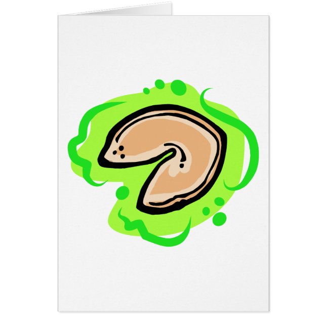 Cartão Biscoito de fortuna (Frente)