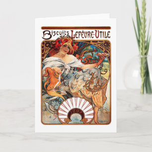 Cartão Biscoito, Mucha