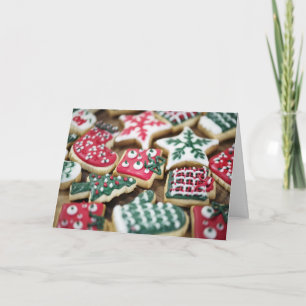 Cartão Biscoitos de Natal