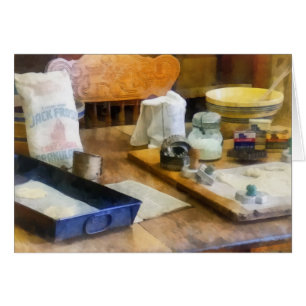 Cartão Biscoitos do cozimento