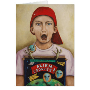 Cartão Biscoitos estrangeiros