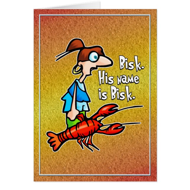 Cartão Bisk… (Frente)