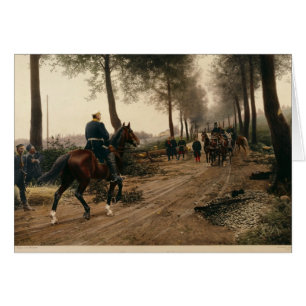 Cartão Bismarck e Napoleon