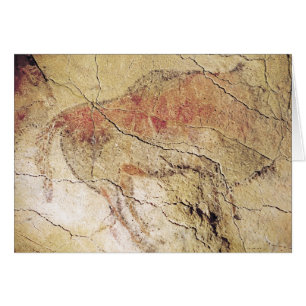 Cartão Bisonte das cavernas em Altamira, c.15000 BC