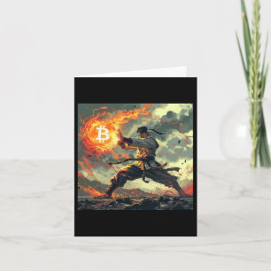 Cartão Bitmoney Black Strap Judo Martit Karate