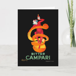 Cartão Bitter Campari | Leonetto Cappiello