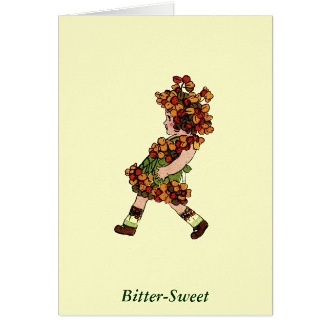 Cartão Bitter-Sweet (Frente)