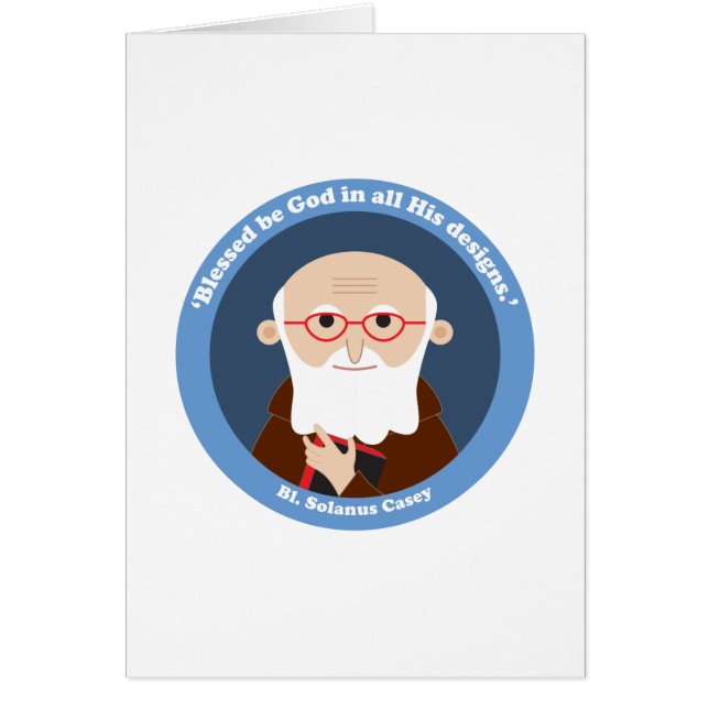 Cartão Bl. Solanus Casey (Frente)