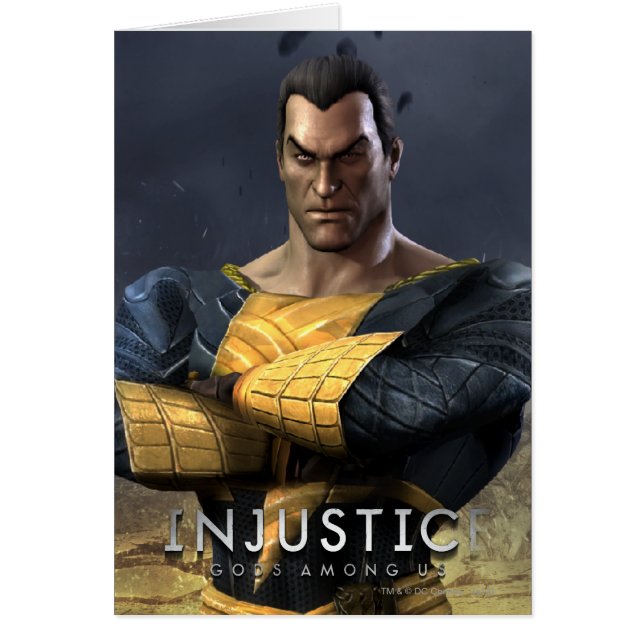 Cartão Black Adam (Frente)