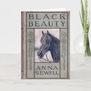 Cartão Black Beauty First Edition Cover