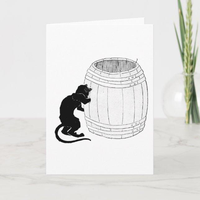 Cartão Black Cat, Alexandre Steinlen (Frente)