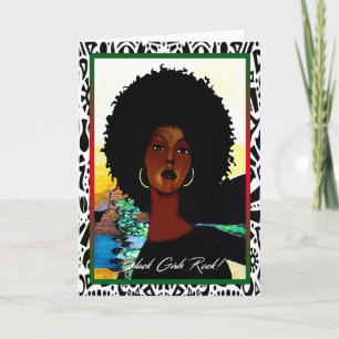 Cartão Black Girls Rock!