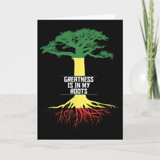 Cartão Black History Month Pride African American History