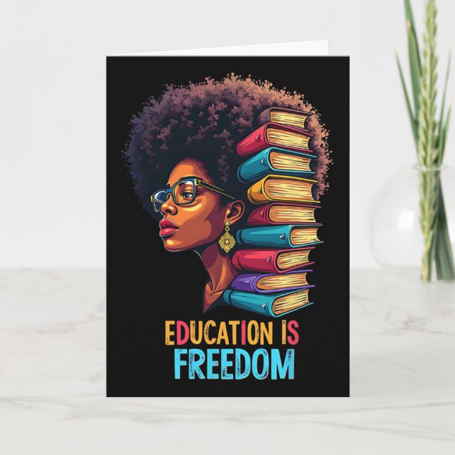 Cartão Black Lives Problem Blm Human Rights Black History (Frente)