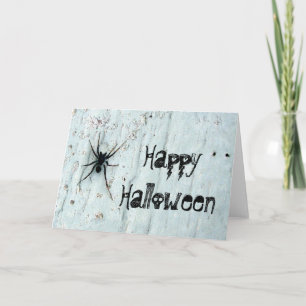 Cartão Black Spider Greeting Card