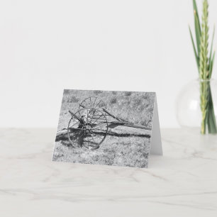 Cartão Black & White Photo