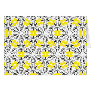 Cartão Black Yellow Great Danes