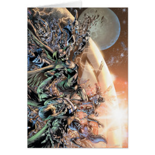 Cartão Blackest Night Group e Moon