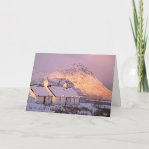 Cartão Blackrock Cottage, Glencoe, Highlands, Escócia 2