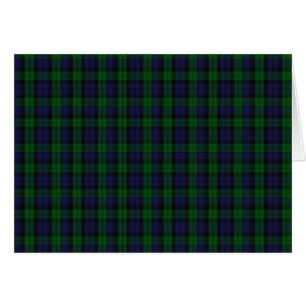 Cartão Blackwatch Tartan