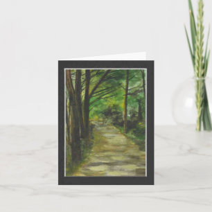 Cartão Blank Card Woodland Walk
