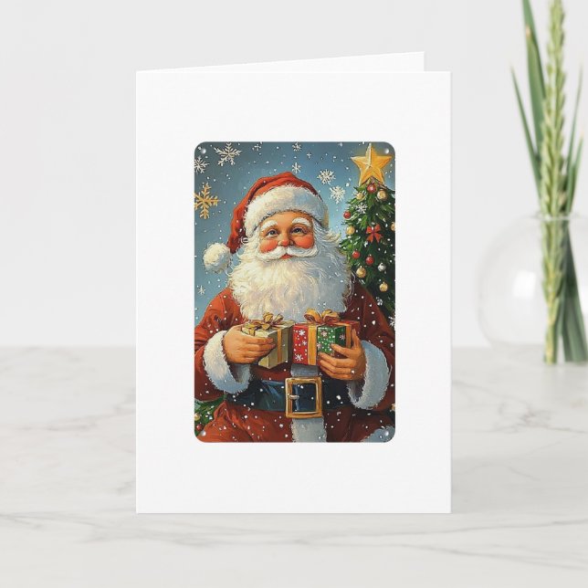 Cartão Blank Christmas (Frente)