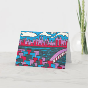 Cartão Blank Greeting Card A4