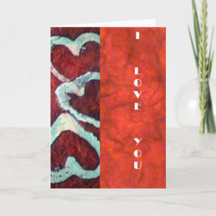 Cartão Blank I Love You Note Card