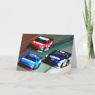 Cartão Blank "Race Day" Greeting Cards