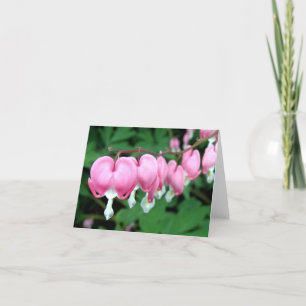 Cartão Bleeding Heart Note Card