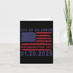 Cartão Blindagem do Dia de Inauguração do Trump 2025 - Fi