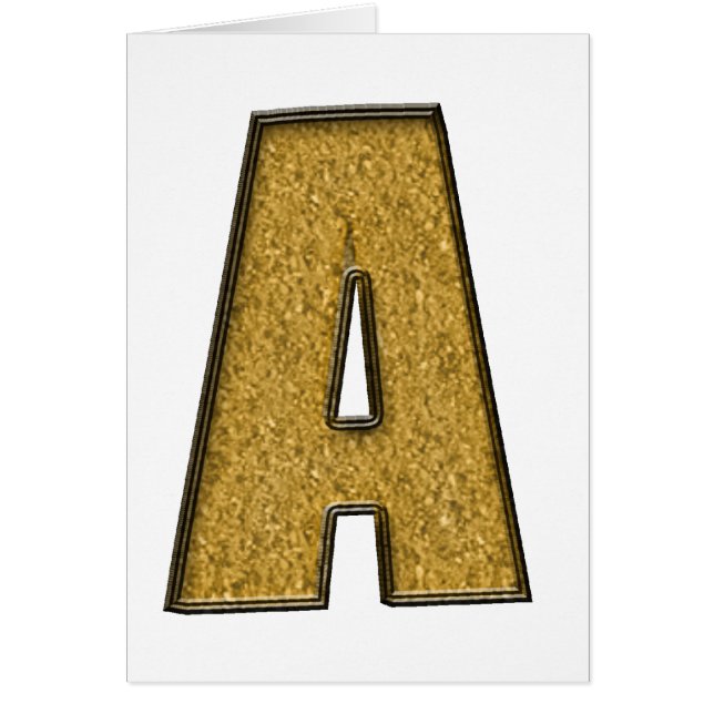 Cartão Bling Dourado A (Frente)