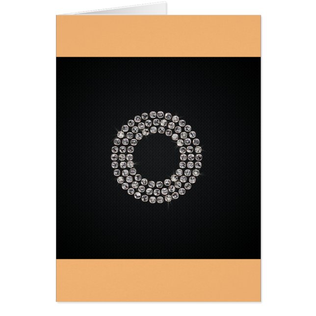 Cartão bling - O (Frente)