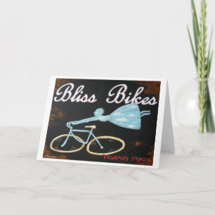 Cartão Bliss Bikes Notecard