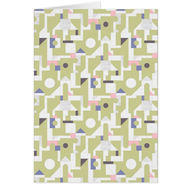 Cartão Blocos de apartamentos (Frente)