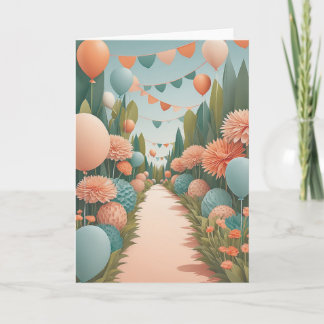 Cartão Blooming Wishes