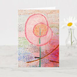 Cartão Blossoming (1934) por Paul Klee - Abstrato Art