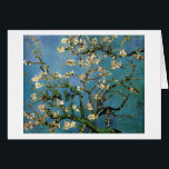Cartão Blossoming Almond Tree Van Gogh Fine Art<br><div class="desc">Vincent Willem van Gogh (30 de março de 1853 - 29 de julho de 1890) era um artista Poste-impressionista neerlandês. Algumas de suas pinturas estão agora entre as obras de arte mais conhecidas, mais populares e caras do mundo. Petróleo na canvas, 73, 5 x 92 cm. Museu Van Gogh de...</div>