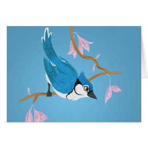 Cartão Blue Jay