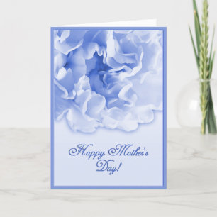 Cartão Blue Mother’s Day Carnation Card