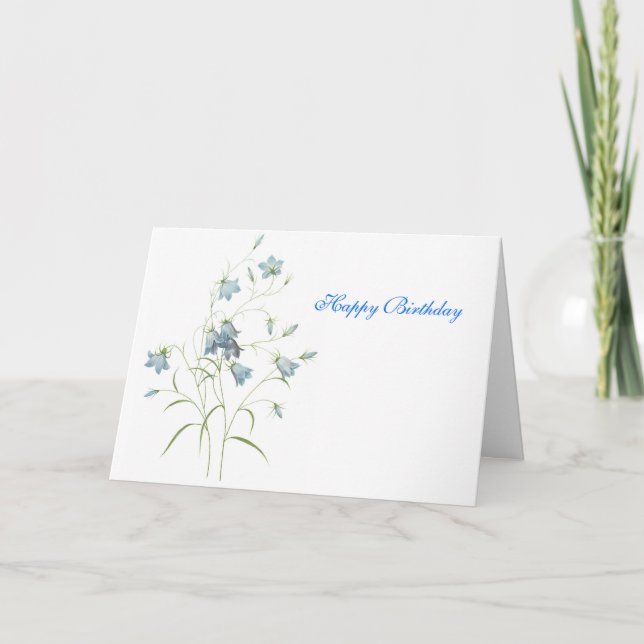 Cartão Bluebells-A (Frente)