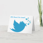 CARTÃO BLUEBIRD TE FELIZ SIS DE ANIVERSÁRIO<br><div class="desc">AQUI VOCÊ VAI SIS...  TWITTER,  TWITTER,  TWITTER,  TWITTER FEED-FEED-FELIZ ANIVERSÁRIO NA NOVA ERA DA TECNOLOGIA!</div>