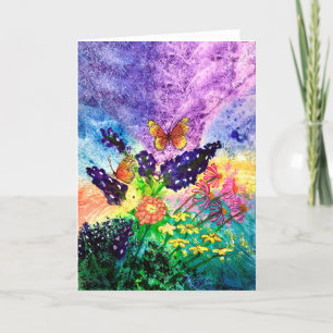 Cartão Bluebonnet Bouquet 5 x 7